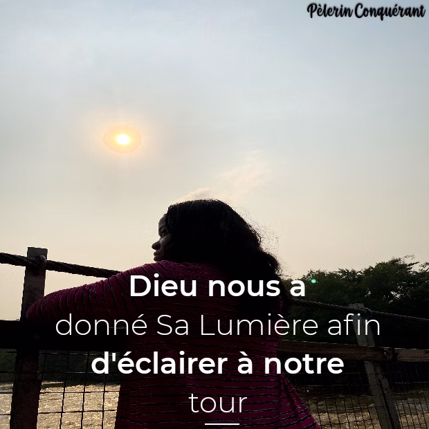Laissez transparaitre la lumière que vous êtes!