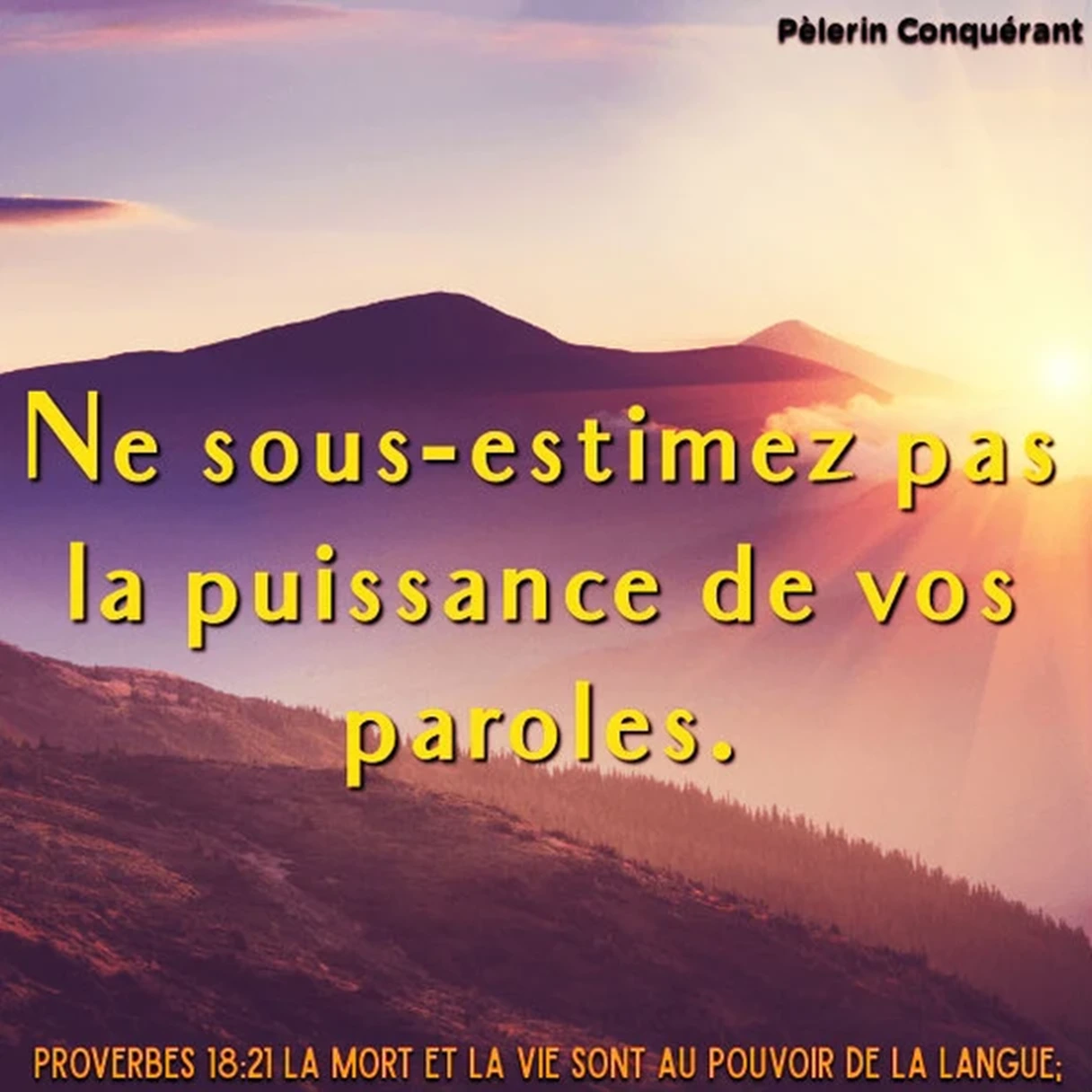 Vous êtes porteurs de bonnes ou mauvaises choses