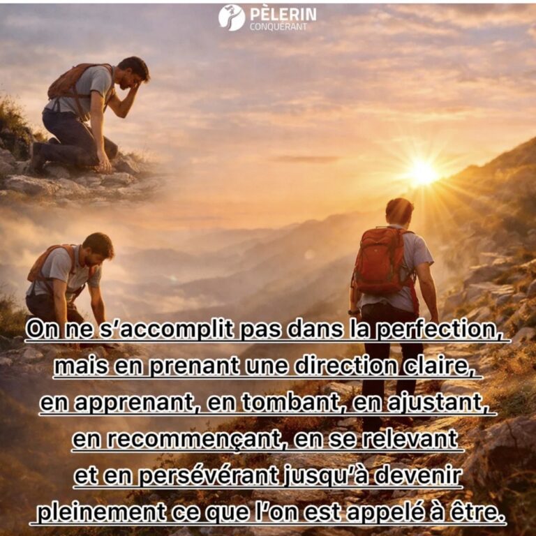 l&rsquo;accomplissement ne vient pas toujours de la perfection