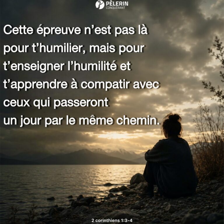 Quand Dieu nous enseigne l&rsquo;humilité et la compassion